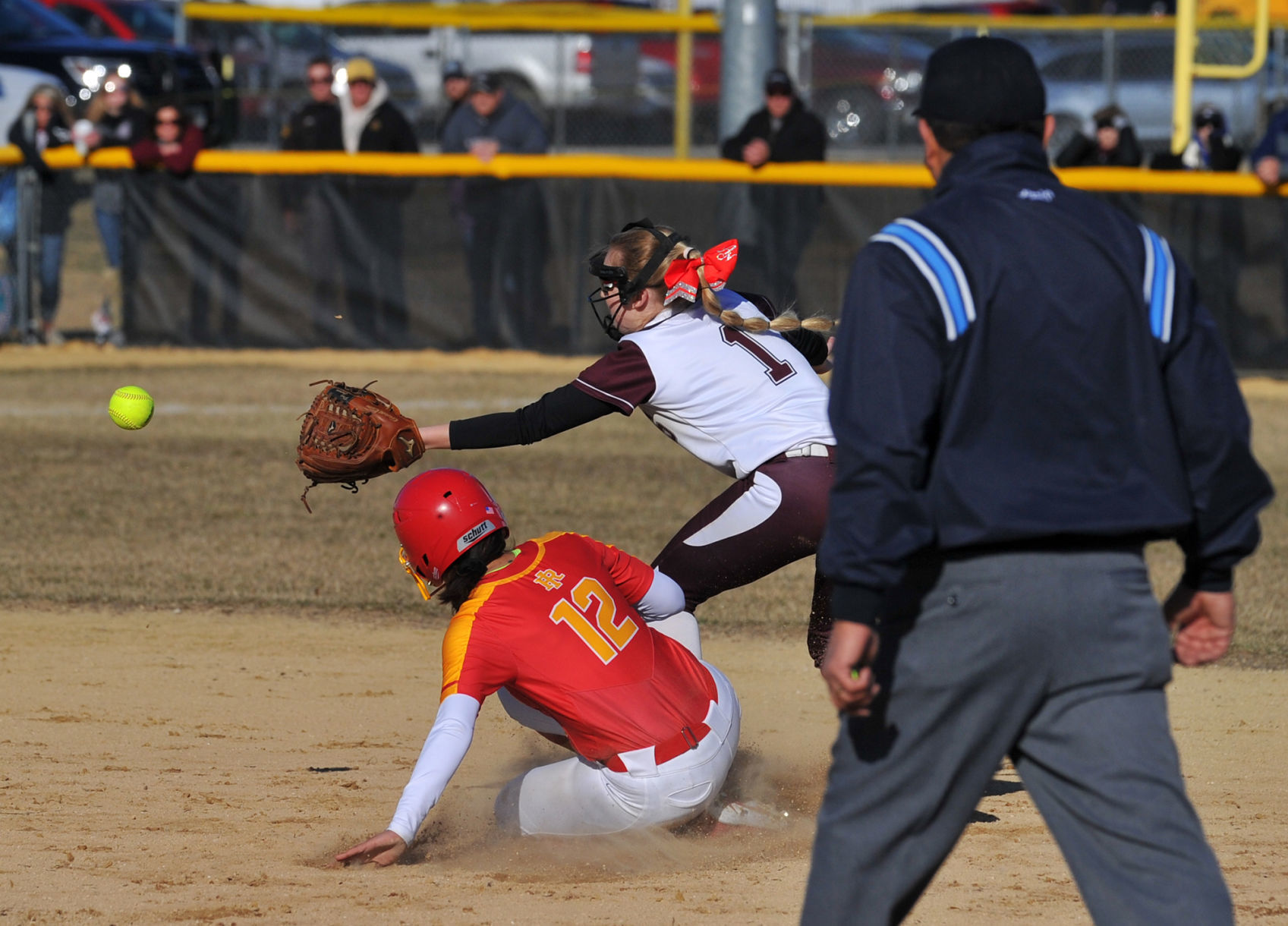 Rock Island at Rockridge softball